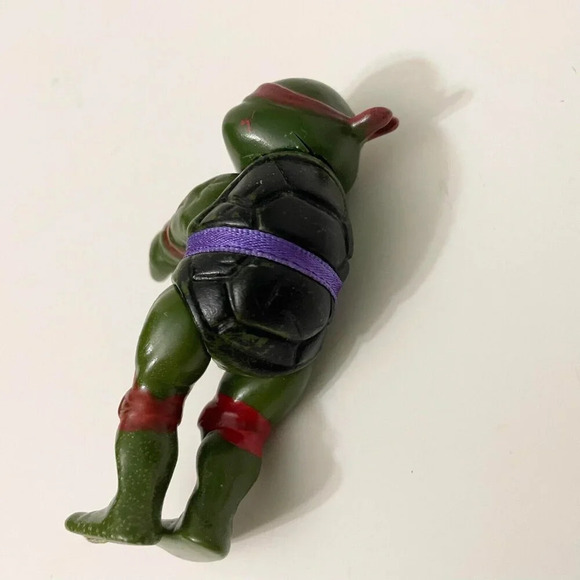 Vintage Teenage Mutant Ninja Turtles Raphael Hugger Pencil Topper TMNT - Picture 12 of 16